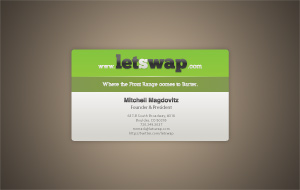 letswap Business Card